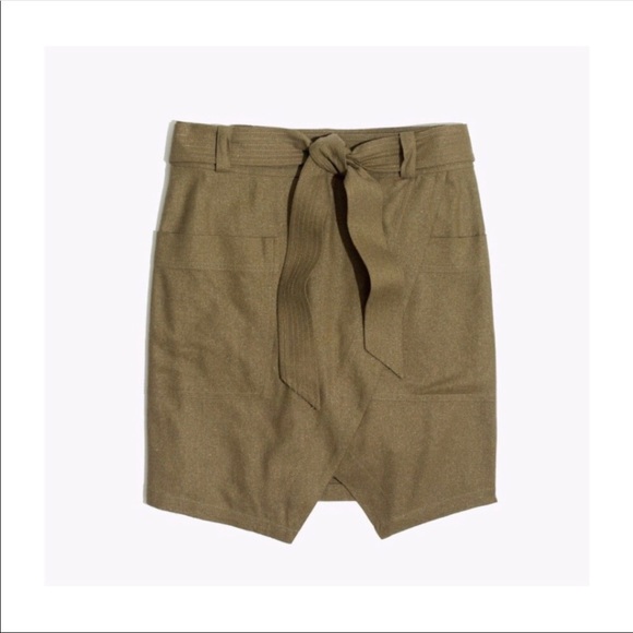 Madewell Portside Skirt with tie - Picture 2 of 5